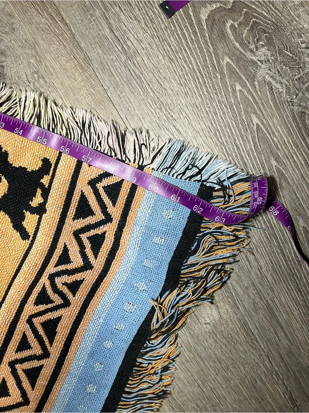 Vintage 90s Disney The Lion King Simba Blanket Throw Tapestry Knit 44x62